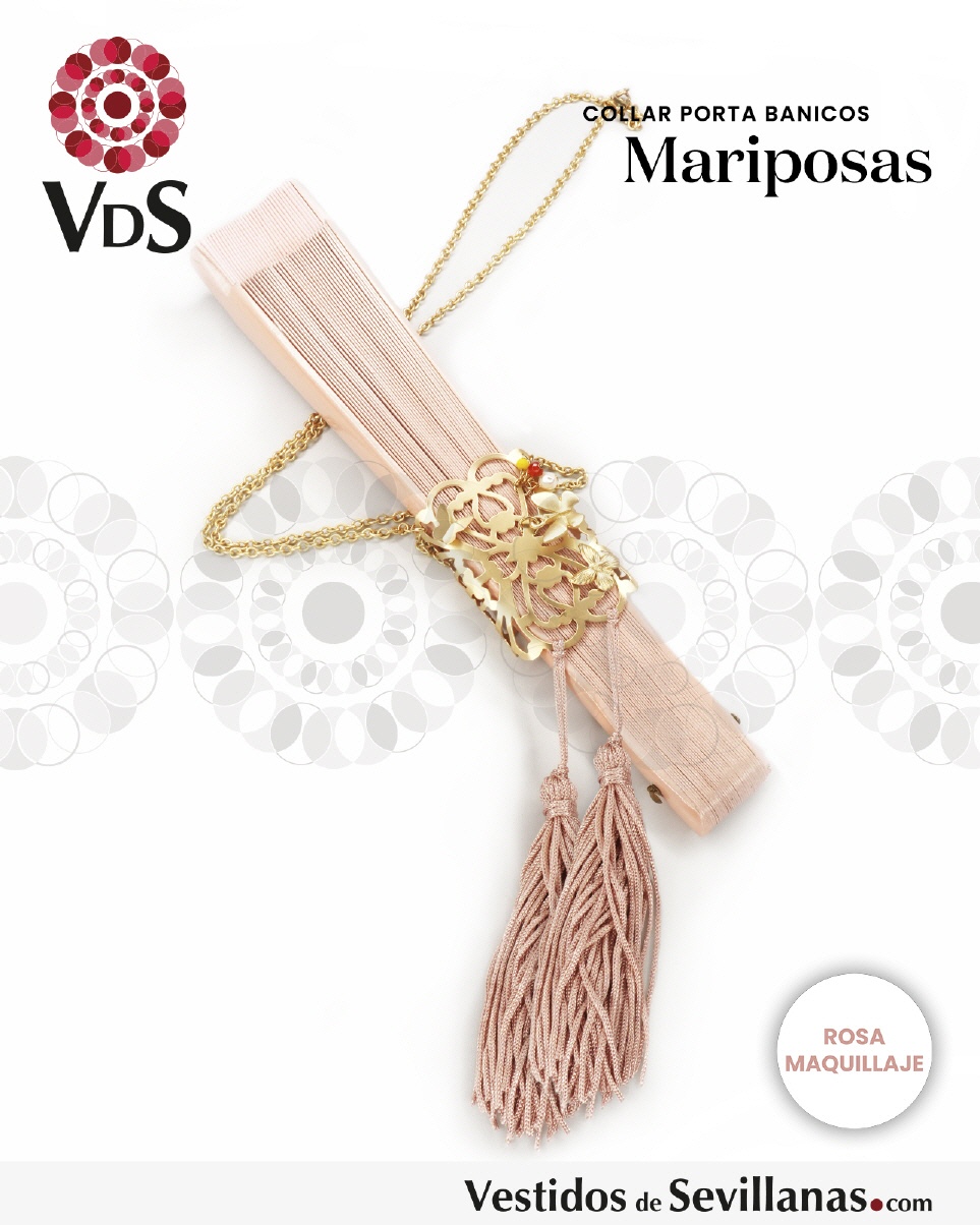 Collar MARIPOSAS Porta Abanicos_3col