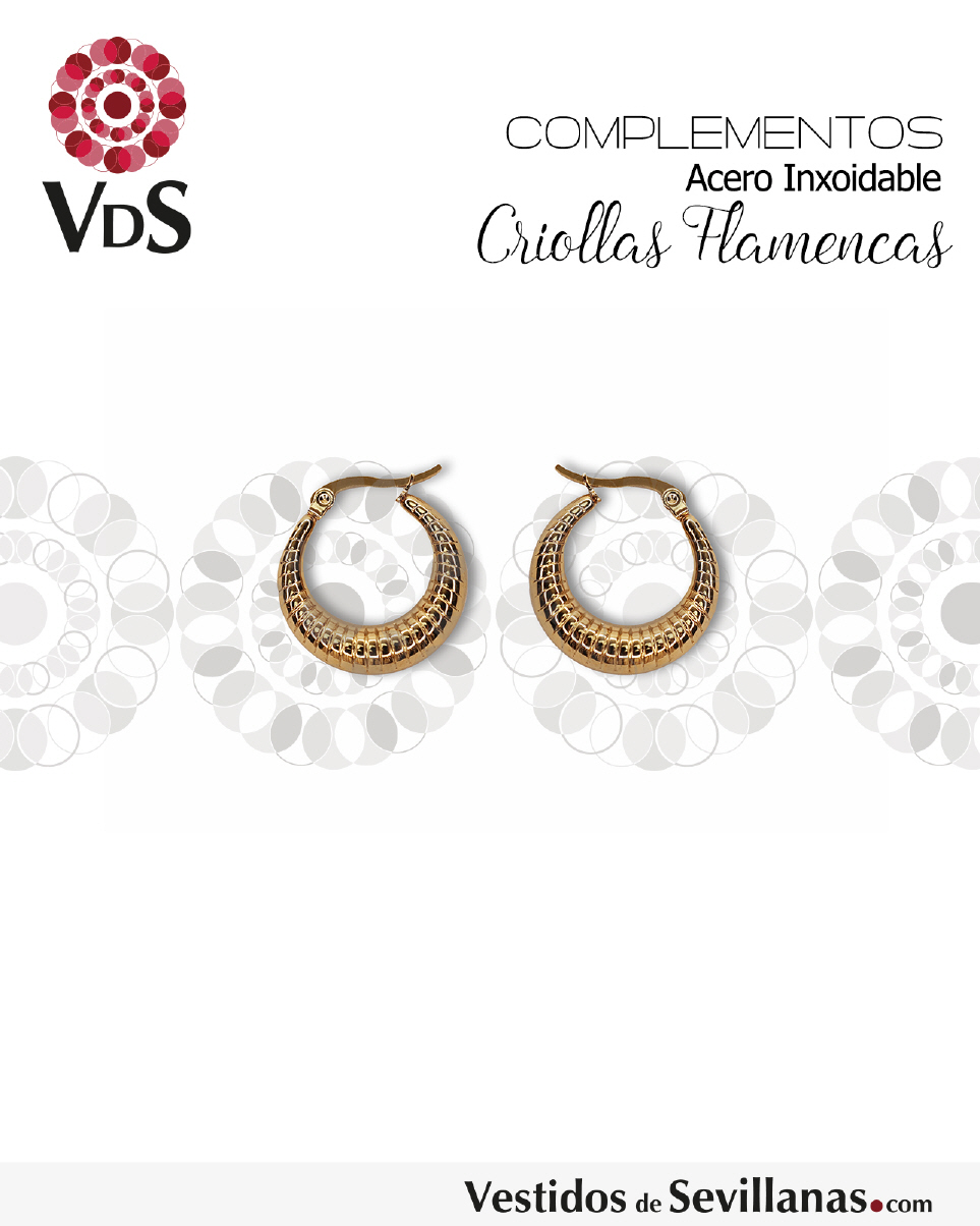 Aretes Acero Inox.