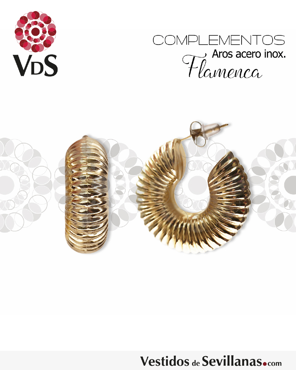 Aretes Acero Inox.