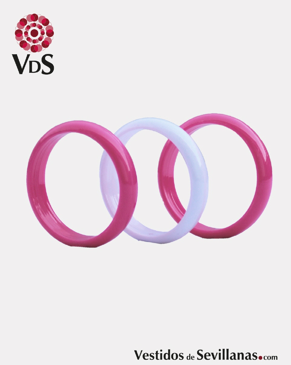 Juego tres pulseras HUESNA-  Beb&eacute; T.XS_3col