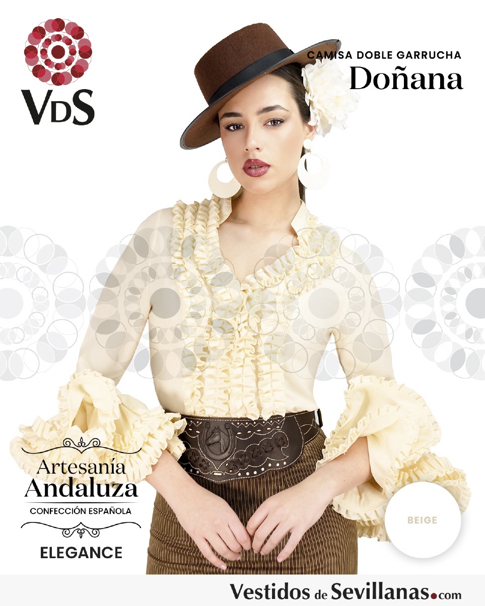 Camisa DO&Ntilde;ANA Doble Garrucha_3col