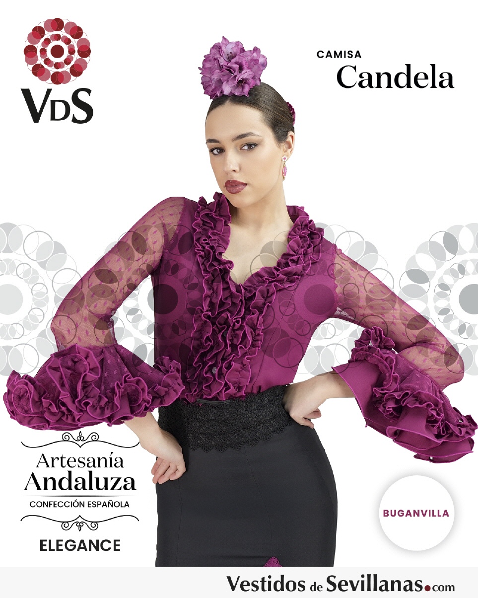 Camisa CANDELA Strech/Plumeti_3col