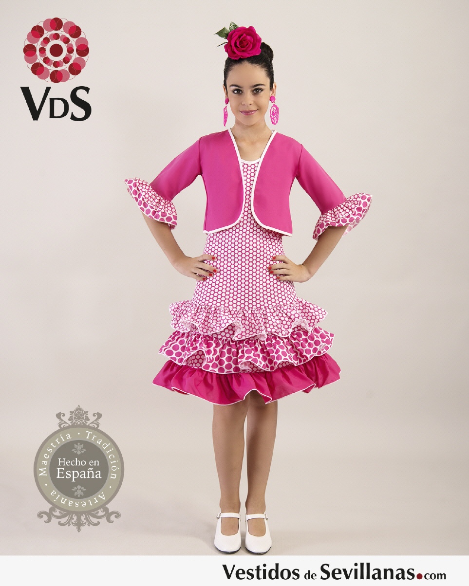 Traje de Flamenca M&Aacute;LAGA corto_3col