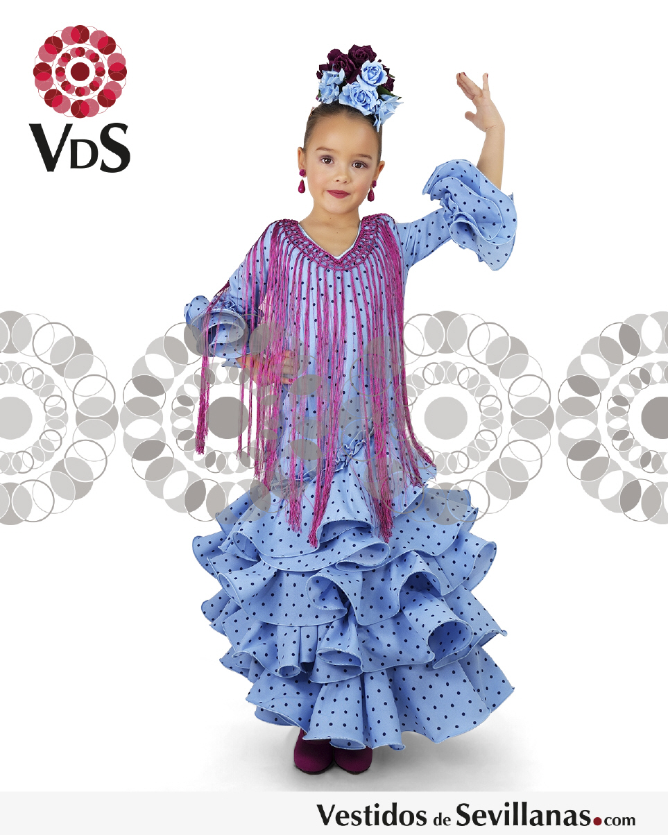 Traje de Flamenca Largo