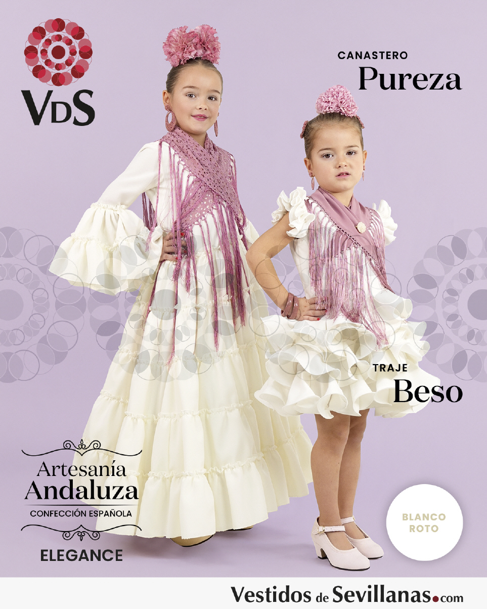 Trajes de Flamenca pra Ni&ntilde;as