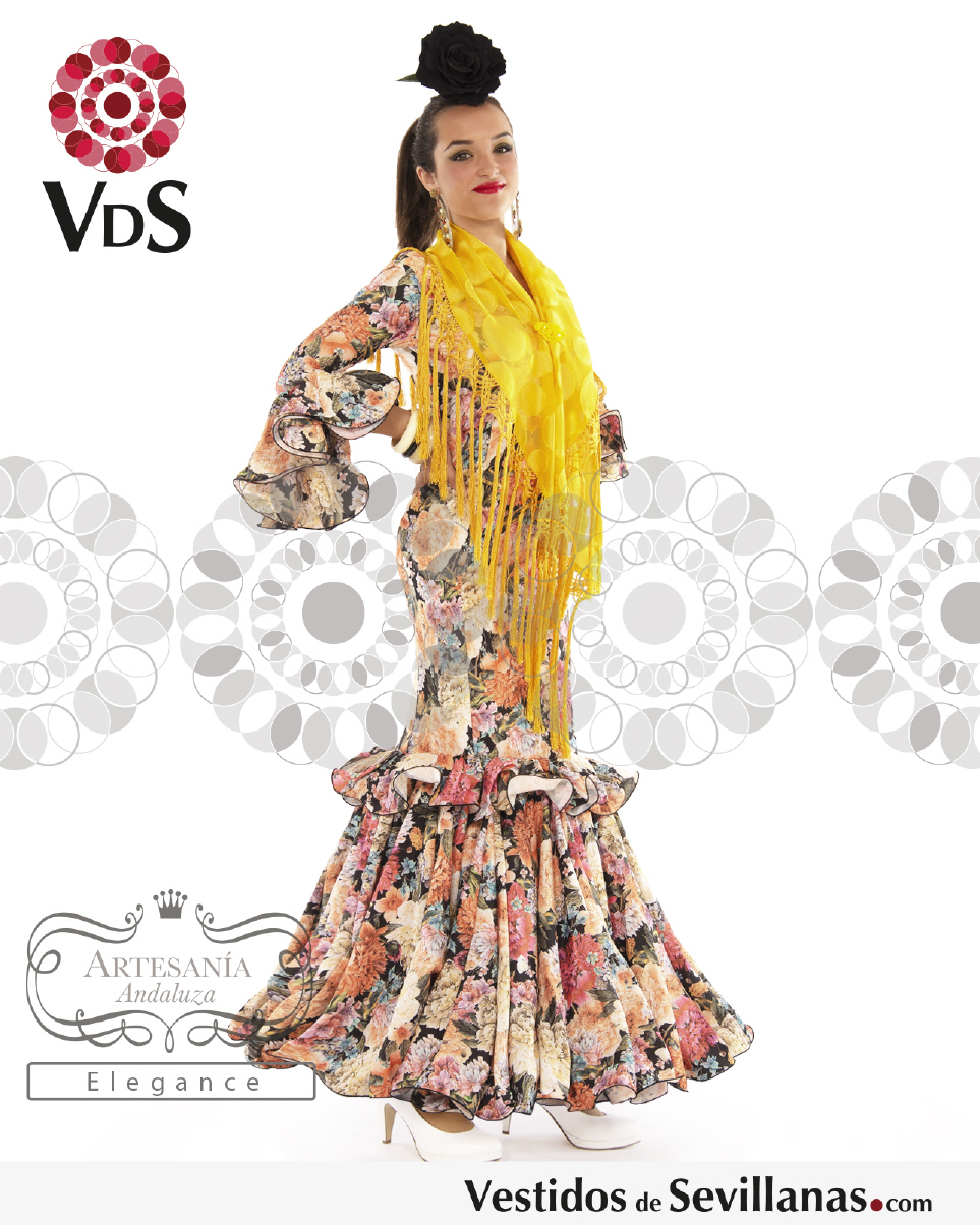 trajes de flamenca Aires de feria