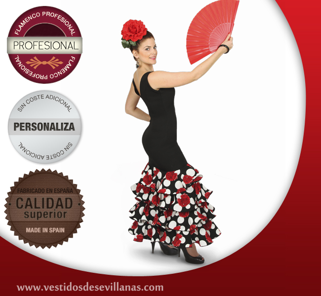 Trajes baile flamenco