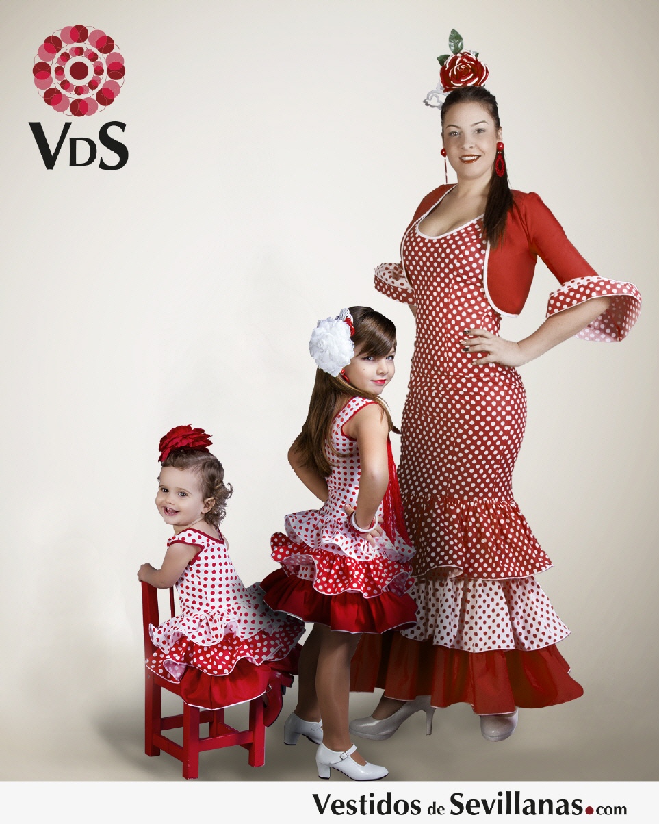 Traje de Flamenca M&Aacute;LAGA (Largo)_3col