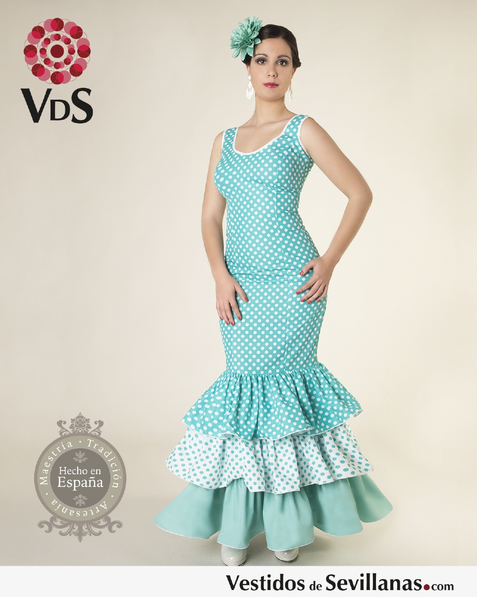 Traje de Flamenca  M&Aacute;LAGA (Largo)_3col