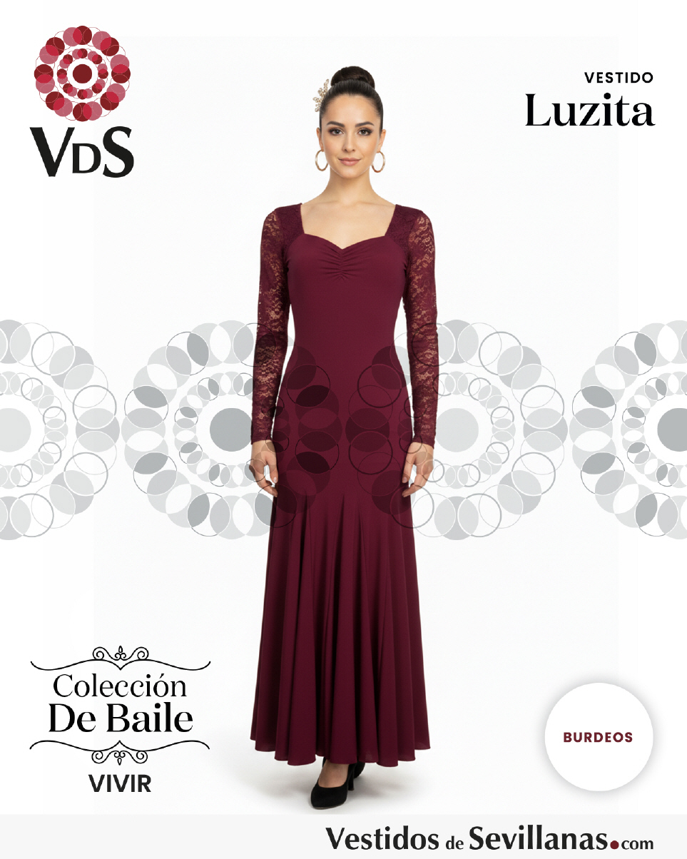 Vestido con mucho vuelo
