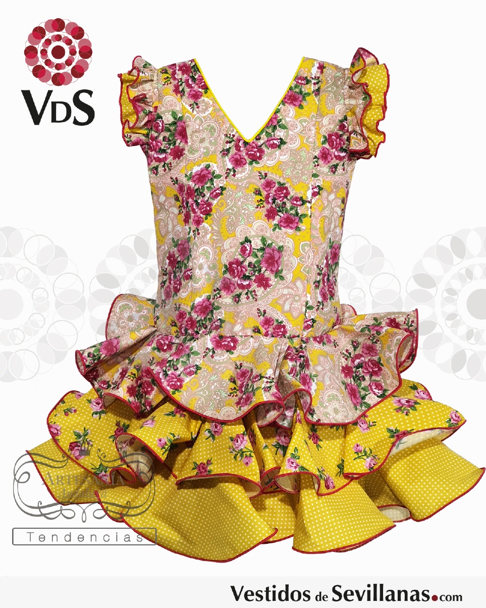 Traje de Flamenca FERIA Corto (T.2)_3col