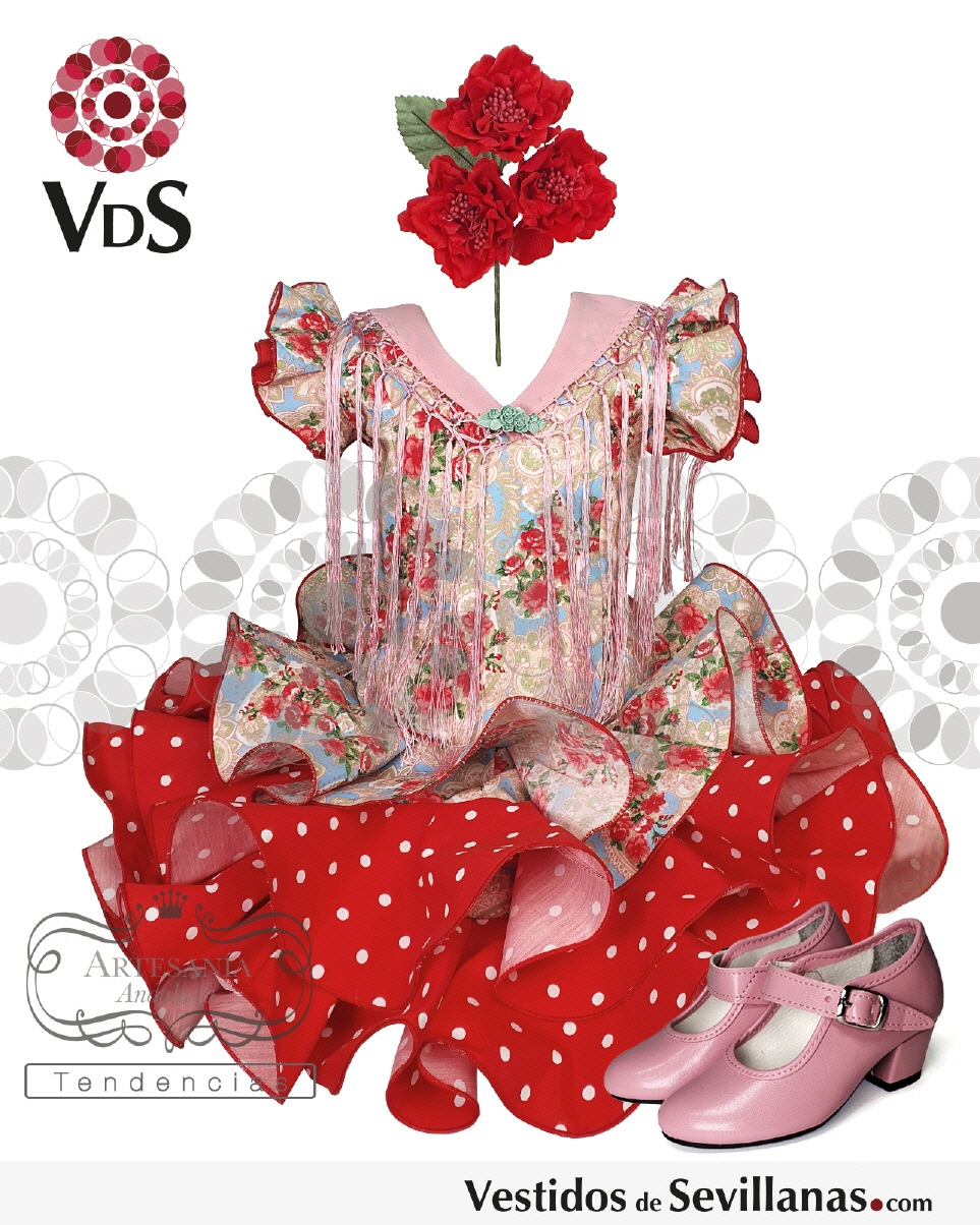 Traje de Flamenca FERIA Corto (T.2)_3col