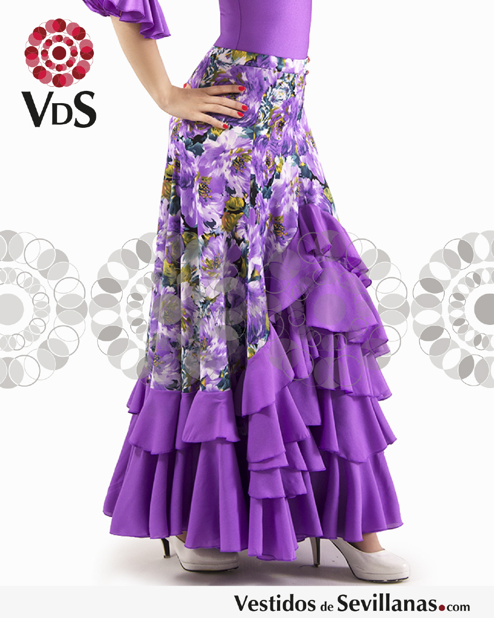 Faldas de baile flamenco