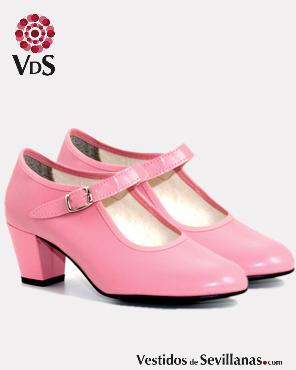 Zapato Flamenco B&Aacute;SICO - Polipiel_3col